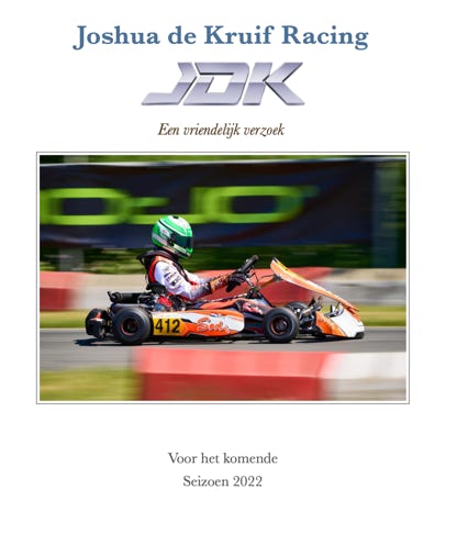 We are lookig for some help to compete in the Dutch National Championship Rotax Karting